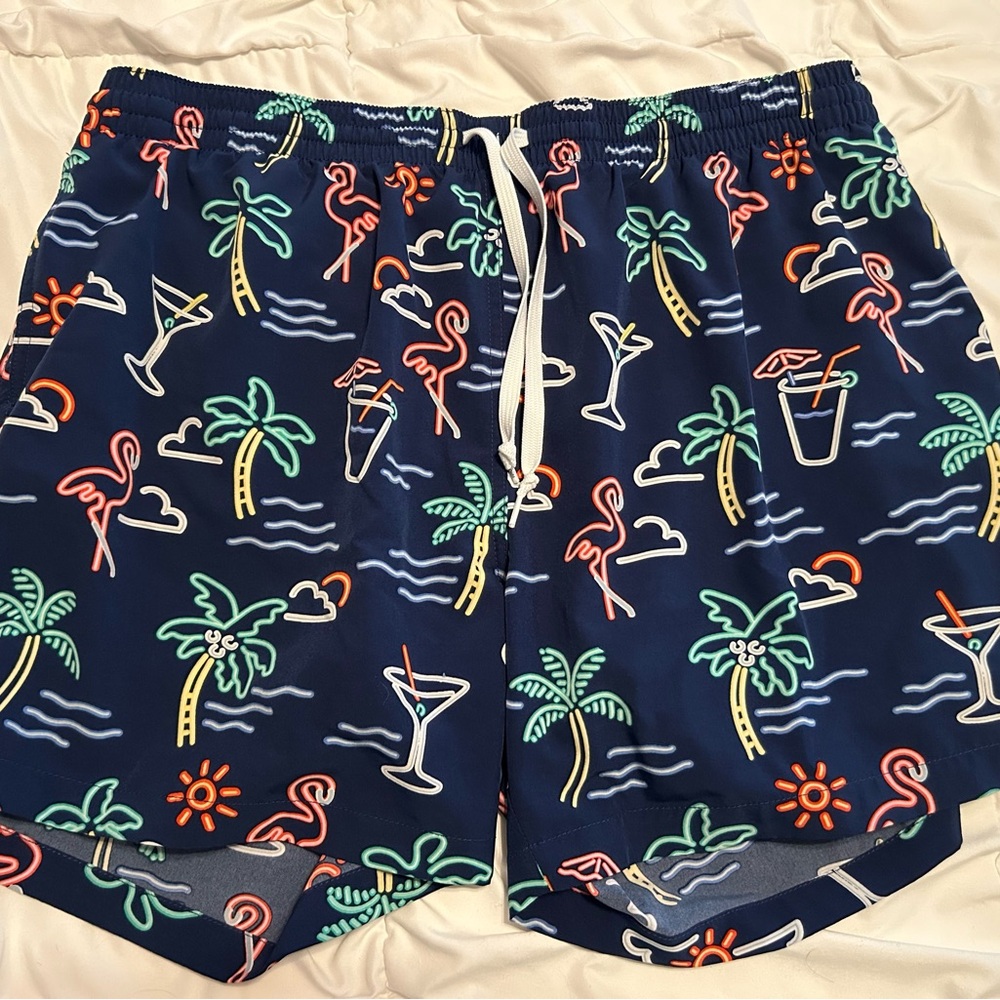 Chubbies The Neon Lights Lined Classic Swim Trunk